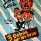 ROCK-A-BYE-BABY 1958 JERRY LEWIS 47x63