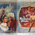 THE INDIAN TOMB 1959 FRITZ LANG Nice French 94x63 TWO PANELS