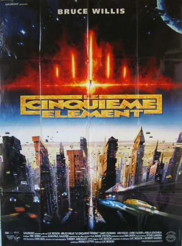 THE FITH ELEMENT 1997 LUC BESSON 47x63 NICE