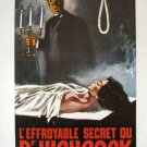 THE HORRIBLE DR HICHCOCK (Barbara Steele, 1962) RR1975 - French 13x20