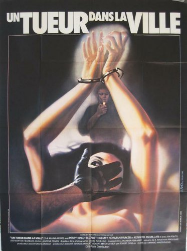 THE KILLING HOUR 1982 PERRY KING FRench 47x63 GREAT ARTWORK