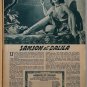 SAMSON AND DELILAH (1949) CECIL B. DEMILLE - RARE FRENCH PHOTONOVEL