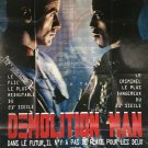 DEMOLITION MAN 1993 Sylvester Stallone / Wesley Snipes 47x63