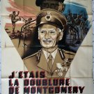 I WAS A MONTY'S DOUBLE 1958 - John Guillermin / John Mills - 47x63 NICE LITHO