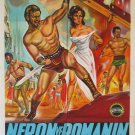 THE TEN GLADIATORS 1964 ROGER BROWNE Turkish 27x39 VERY GREAT ARTWORK IN LITHO