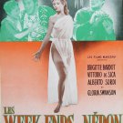 NERO'S MISTRESS 1956 BRIGITTE BARDOT - French PRESSE BOOK
