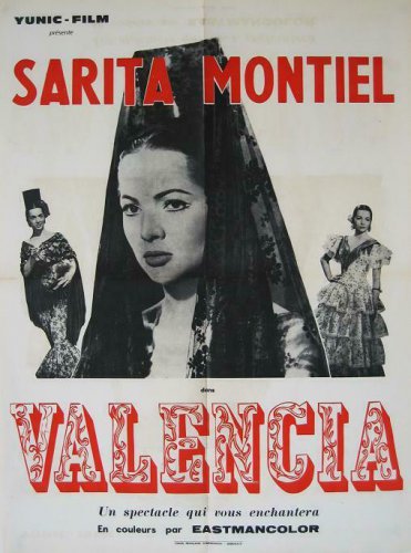 EL ULTIMO CUPLE 1957 SARITA MONTIEL French 24x33 NICE