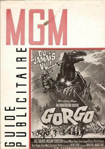 GORGO 1959 Eugene Lourie FRENCH PRESSBOOK