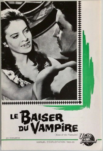 KISS OF THE VAMPIRE 1964 DON SHARP - Hammer - French PRESS BOOK