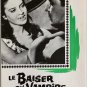 KISS OF THE VAMPIRE 1964 DON SHARP - Hammer - French PRESS BOOK