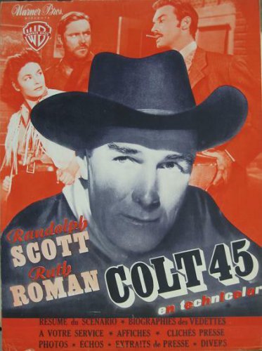 THUNDERCLOUD 1950 RANDOLPH SCOTT French pressebook