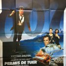LICENCE TO KILL 1989 James Bond FRENCH 47x63