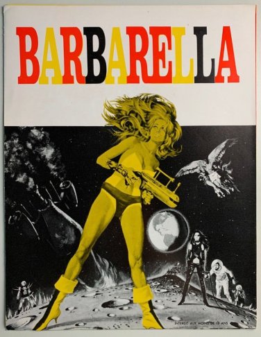 BARBARELLA (1968) ROGER VADIM / JANE FONDA - Rare French pressbook