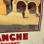 VILLEFRANCHE DE ROUERGUE (1929) VINTAGE FRENCH TRAVEL POSTER by ALO