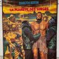 7 FIRST FRENCH POSTERS (1968 to 1973)  "THE PLANET OF THE APES"  47x63