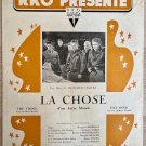 THE THING FROM ANOTHER WORLD (1951) CHRISTIAN NYBY - RARE Belgian PRESSBOOK
