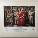 THE HUNCHBACK OF NOTRE DAME (1956) GINA LOLLOBRIGIDA - 2 French Lobby-cards