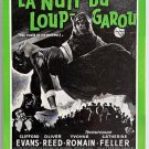 THE CURSE OF THE WEREWOLF (1961) TERENCE FISHER - Belgian PRESSBOOK HAMMER