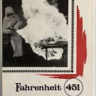 FAHRENHEIT 451 (1966) FRANCOIS TRUFFAUT - French PRESS BOOK