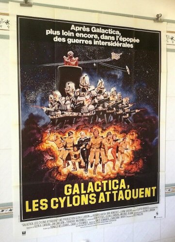 MISSION GALACTICA: THE CYLON ATTACK (1979) VINCE EDWARDS - French 47x63
