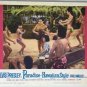 PARADISE HAWAIIAN STYLE (1966) ELVIS PRESLEY - COMPLETE SET OF 8 U.S LOBBY CARDS