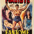 GOLIATH & THE VAMPIRES (1961) GORDON SCOTT - 24x32 - NICE ARTWORK