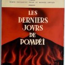 THE LAST DAYS OF POMPEI (1950) MARCEL L'HERBIER - FRENCH PRESSBOOK