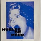 SCREAM OF FEAR (1961) HAMMER FILM - French PRESSBOOK