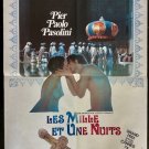 ARABIAN NIGHTS (1974) PIER PAOLO PASOLINI- French 24x33