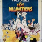 ONE HUNDRED & ONE DALMATIANS (RR1970) WALT DISNEY - NICE POSTER 47x63
