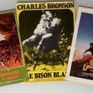LOT of 3 HORROR FRENCH FLYERS/PRESSBOOKS (1970/1982 )