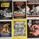 HORROR - LOT of 6 FLYERS/PRESSBOOKS (1975/1983 ) - French