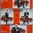 THE MAN WITH A RED JAGUAR (1968) HARALD REINL - FRENCH Pressbook
