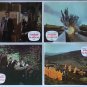THE FACE OF FU MANCHU (1965) CHRISTOPHER LEE - 9 French Lobby-cards