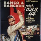 O.S.S. 117 - KERWIN MATHEWS (1963) - NICE FRENCH 47x63