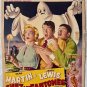 SCARED STIFF (1953) DEAN MARTIN / JERRY LEWIS - Belgian 14x21