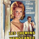 IN THE COOL OF THE DAY (1963) JANE FONDA - Belgian poster 14x21 IN THE COOL OF THE DAY (1963) JANE FONDA - Belgian poster 14x21