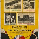 DR. STARNGELOVE (1964) STANLEY KUBRICK - French 47x63 DR. STARNGELOVE (1964) STANLEY KUBRICK - French 47x63