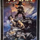 FIRE AND ICE (1983) GREAT ART by FRANK FRAZETTA - French 47x63