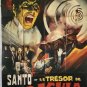 SANTO AND THE TREASURE OF DRACULA (1968) RENE CARDONA 47x63 NICE