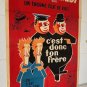 Laurel & Hardy - Our relations (1936 RR1950s) - Old French litho 31x47