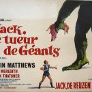 JACK THE GIANT KILLER 1962 Belgian 14x22 Nathan Juran