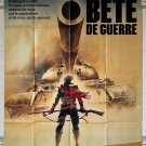 THE BEAST (1988) KEVIN REYNOLDS - 47x63 - VERY GREAT ARTWORK