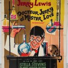 THE NUTTY PROFESSOR (1963) JERRY LEWIS - 47x63 - GREAT ARTWORK
