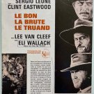 THE GOOD, THE BAD AND THE UGLY  (1966) SERGIO LEONE - French Flyer