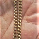 Vintage 10K YG Cuban Link Chain ITALY Necklace UNISEX 20-1/4" x 5 mm