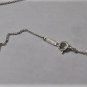 Vtg Sterling Silver TIFFANY Enchant Cutout Filigree Heart Pendant Necklace 30"