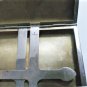 Vintage 925 Silver Cigarette Case w Etched Floral Wreath Thomae Co.