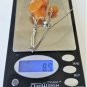 Vintage Silver Baltic Amber Dangle Drops Chatelaine Stick Pin Brooch Russia