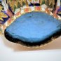 Antique Chinese Lobed Champleve Enamel Gilt Bronze Bowl